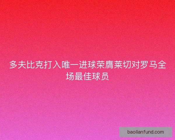 多夫比克打入唯一进球荣膺莱切对罗马全场最佳球员 多夫比克打入唯一进球荣膺莱切对罗马全场最佳球员